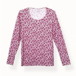 White Stag Floral Long Sleeve Tee
